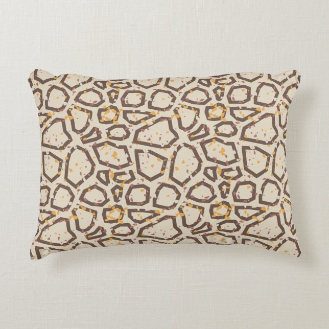 Modern Mönster Prydnadskudde (Framsidan)