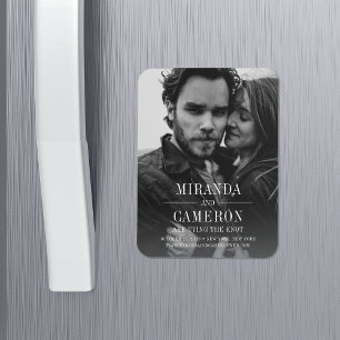 Modern Mood Spara datum i foto Magnet