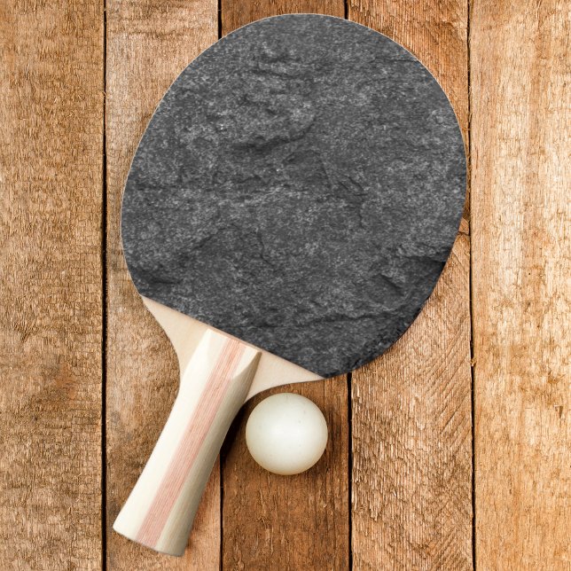 Modern Mörk Granite Stone Pingisracket (Skapare uppladdad)