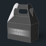 Modern Mörk Grått Gradient Namn eller Business Nam Presentaskar<br><div class="desc">Modern,  fullständig mall för anpassade,  ändra färg,  text eller redigera på något annat sätt som du vill.</div>