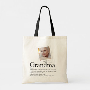 Modern Mormor Mamma Farmor Definition Foto Tygkasse