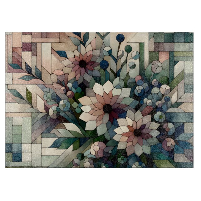 Modern Mosaic Flowers (Framsidan)