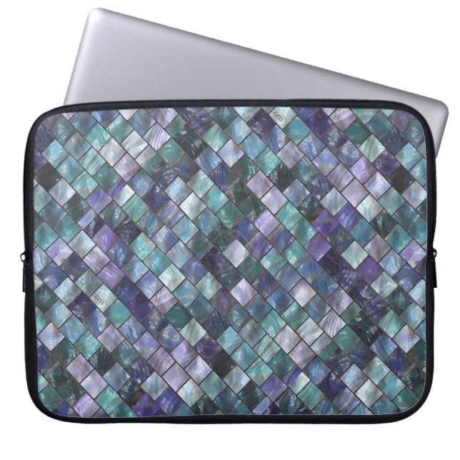 Modern Mosaic Tiles Mönster Laptop sleeve (Framsidan)