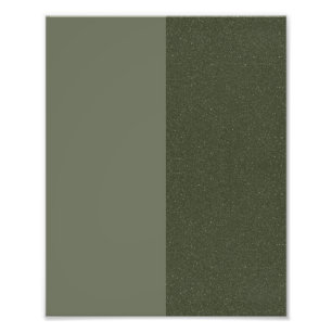 Modern Moss Dual Texture Affisch – Kan anpassas Fototryck