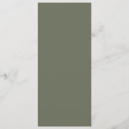 Modern Moss Green Flat Program – Anpassningsbar