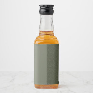 Modern Moss Grönt Duo Flaska-etikett - Anpassadet Spritflaskor Etikett