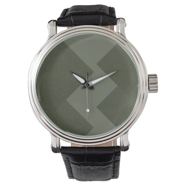 Modern Moss Grönt eWatch Ansikte Armbandsur (Framsida)