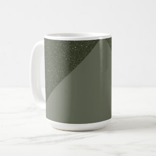 Modern Moss Grönt Split Struktur Mugg