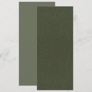 Modern Mossgrön Texturerad Platt Meny – Anpassning
