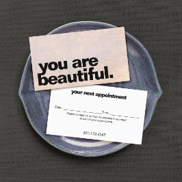 Modern Möte påminnelse Tidsbeställning Kort