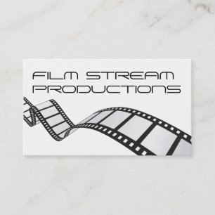 Modern Movie Director Film Producer Visitkort