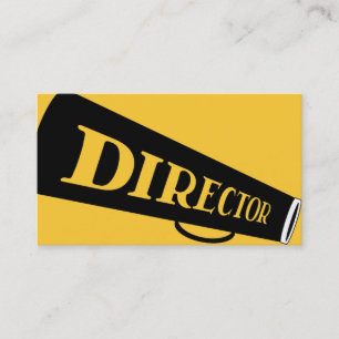 Modern Movie Director Film Producer Visitkort