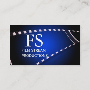 Modern Movie Director Film Producer Visitkort