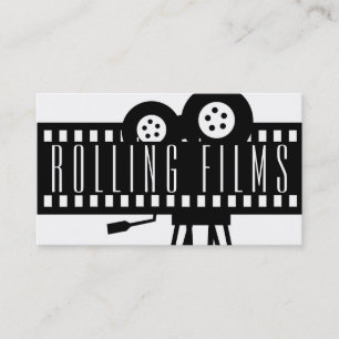 Modern Movie Director Film Producer Visitkort