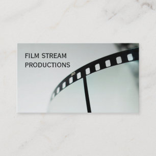 Modern Movie Director Film Producer Visitkort
