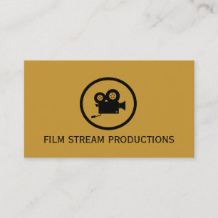Modern Movie Director Film Producer Visitkort