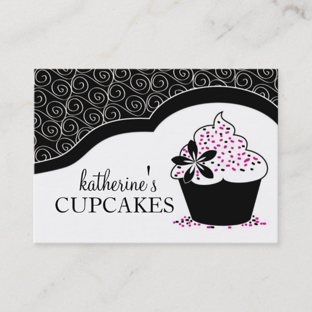 Modern muffinpresentkort rabattkort (Framsida)