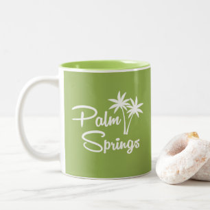 Modern mugg Palm Spring för mitt- århundrade