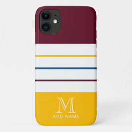 Modern mulberry och Amber Rand Monogrammed