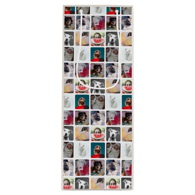 Modern Multi Photo Square Insta Pattern (Framsidan)