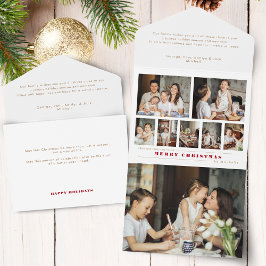 Modern multifoto-julklapp