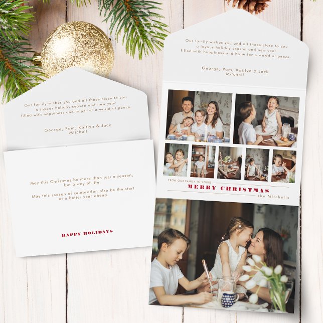 Modern multifoto-julklapp (Skapare uppladdad)