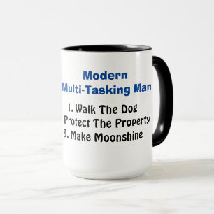 Modern Multisnurrande Hembrännar-mugg Mugg