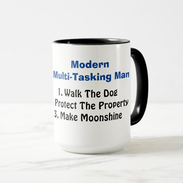 Modern multitasking Moonshiner Mugg (Framsida höger)