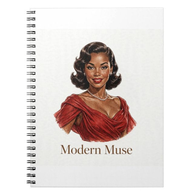 Modern Muse Journal Anteckningsbok (Framsidan)