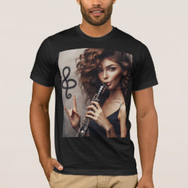 Modern Musician Clarinet Music T Shirt
