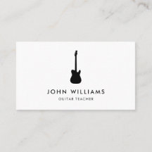 Modern musikergitarrMinimalist