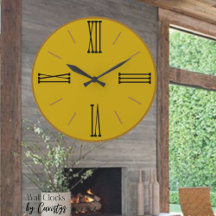Modern mustard-Gult med Guld Trim