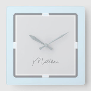 Modern My Butterfly Clock Fyrkantig Klocka