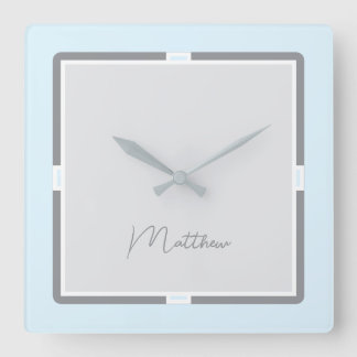 Modern My Butterfly Clock Fyrkantig Klocka