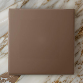 Modern Mysigt Solid Färg Bison Brown Kakelplatta