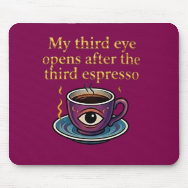 Modern Mystic Coffee Art My third eye collection Musmatta (Framsidan)