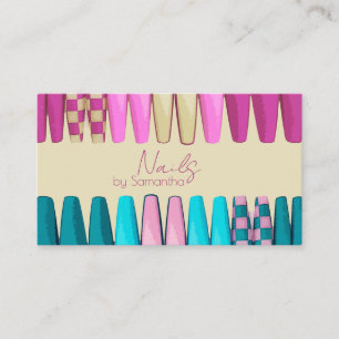 Modern Nail Artist Visitkort
