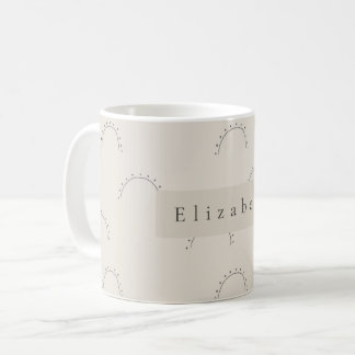 Modern Name Mug Kaffemugg