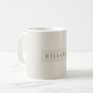 Modern Name Mug Kaffemugg