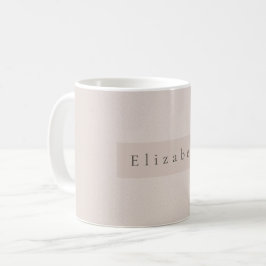 Modern Name Mug Kaffemugg