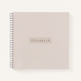 Modern Name Notebook