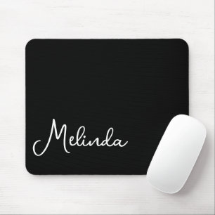 Modern Namn Chic Black & White Musmatta