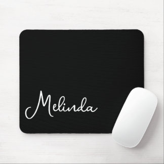 Modern Namn Chic Black & White Musmatta