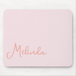 Modern Namn Chic Rosa Mouse Pad Musmatta