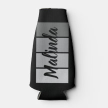 Modern Namn-design - svart, minimalistisk