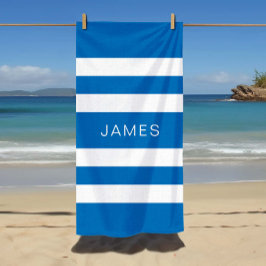 Modern Namn Fransk Blue Stripe Bassäng