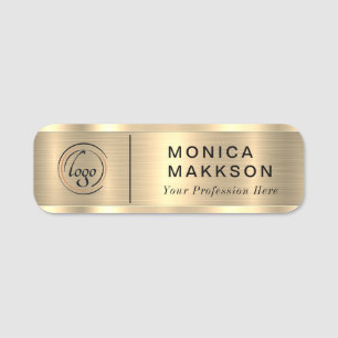 Modern Namn, Logotyp och Namn bricka Namnbricka