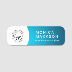 Modern Namn, Logotyp och Namn bricka Namnbricka