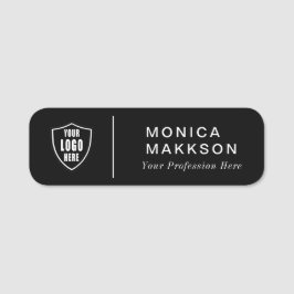 Modern Namn, Logotyp och Namn bricka Namnbricka