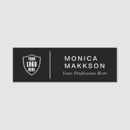 Modern Namn, Logotyp och Namn bricka Namnbricka